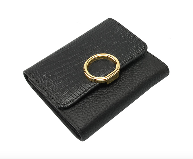 BLACK NATSING - Leather Wallet