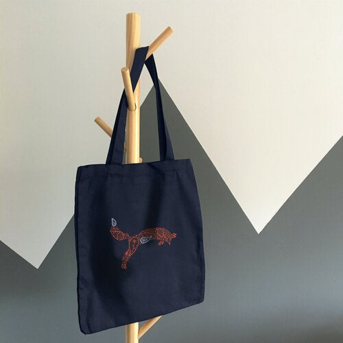 Paraffle's fox tote bag kit