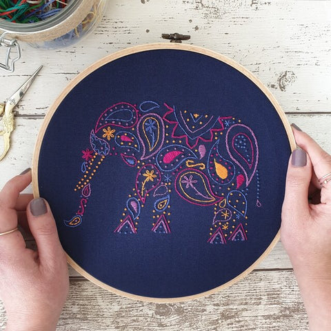Five ways to display your finished embroidery hoops — Embellished Elephant