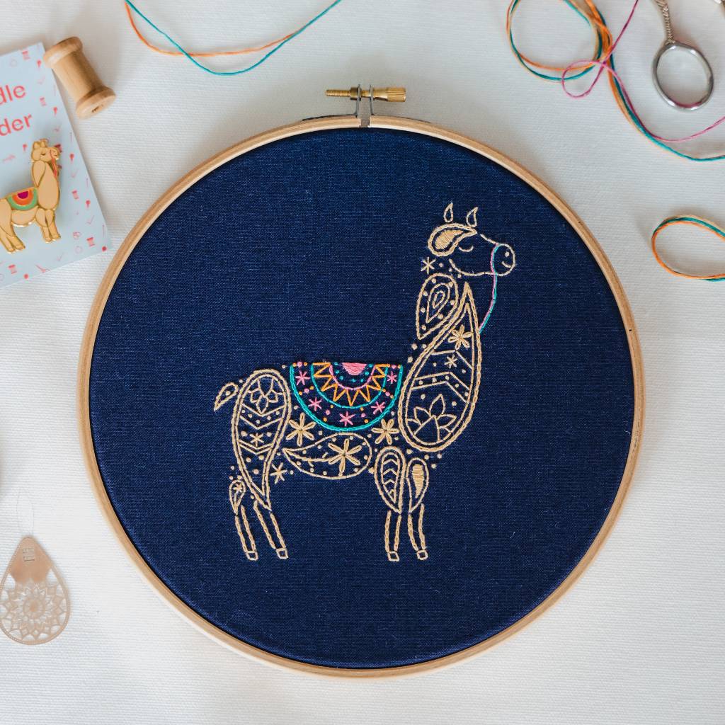 Zenbroidery™ Elephant Stamped Embroidery Kit