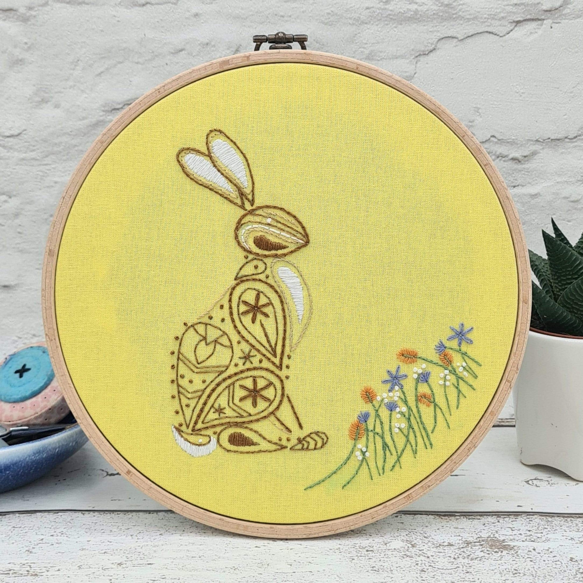 Fox Embroidery Pattern