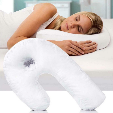 u shaped sleeping pillow