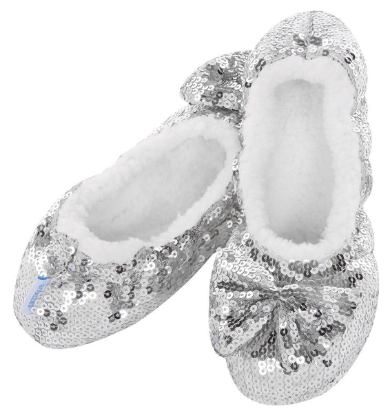 snoozies ballerina slippers