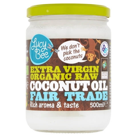 Lucy Bee Coconut Oil - Organic coconut oil, raw coconut oil