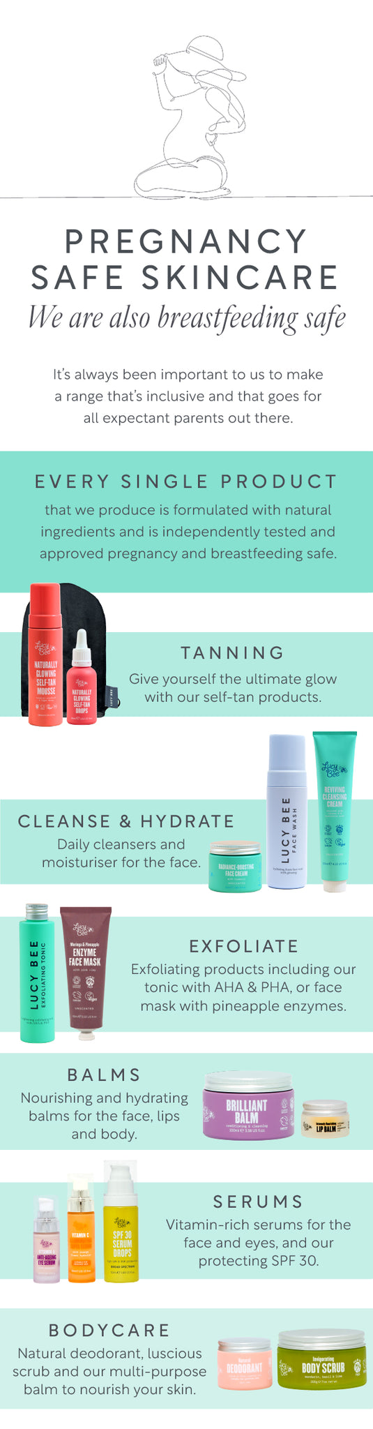 pregnancy safe skincare