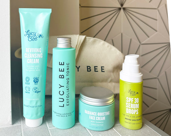 pregnancy safe skincare Routine by Lucy Bee