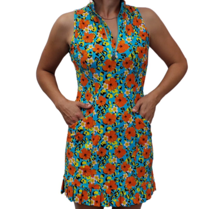 Tzu Tzu Shiloh Dress - Tropicana – Open Court