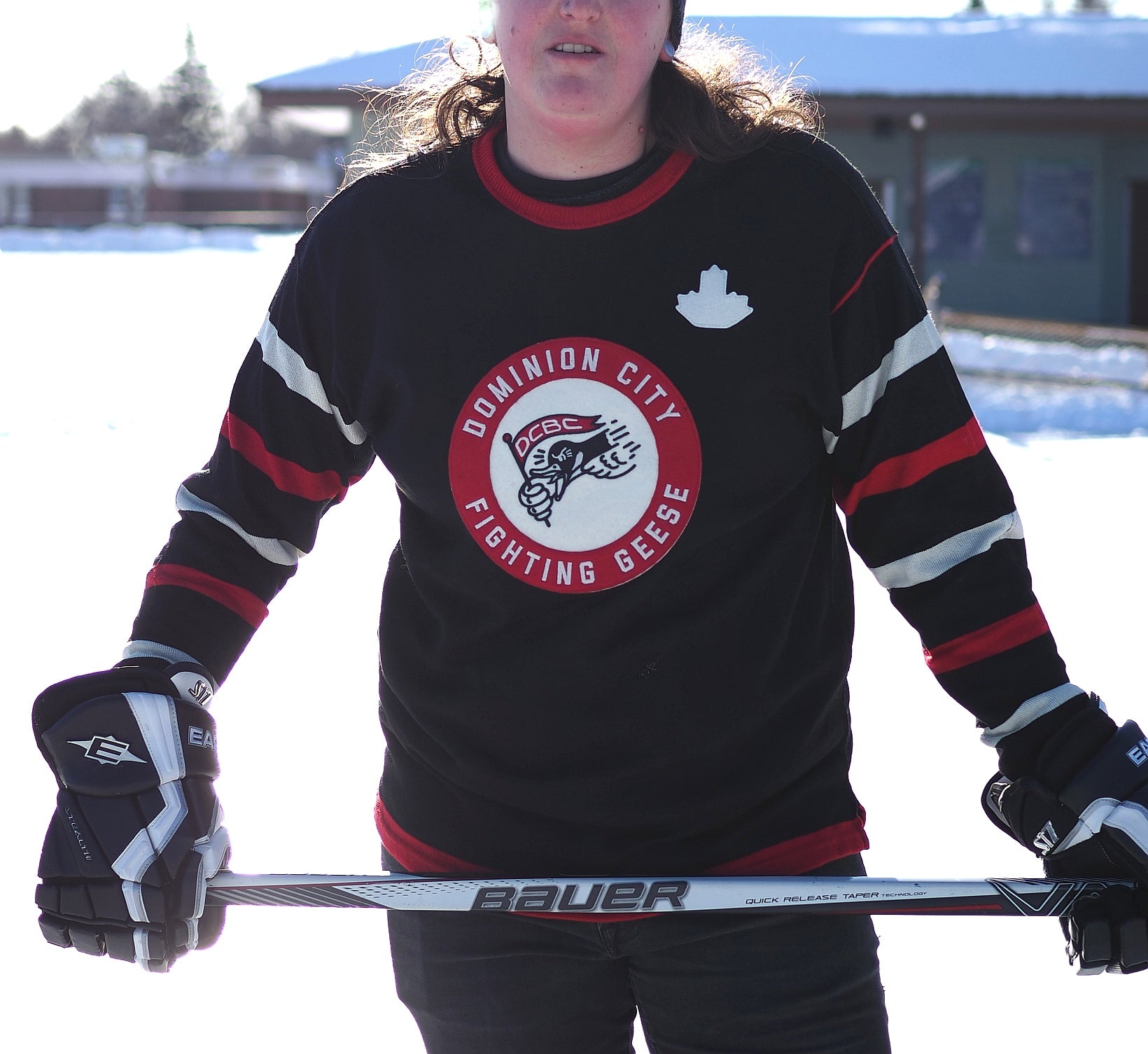 vintage hockey sweater