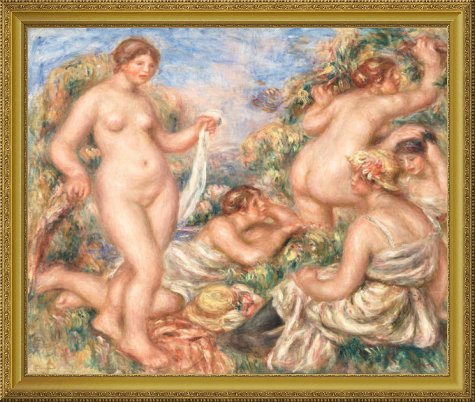 Pierre-Auguste Renoir, Composition, Five Bathers, circa 1918.