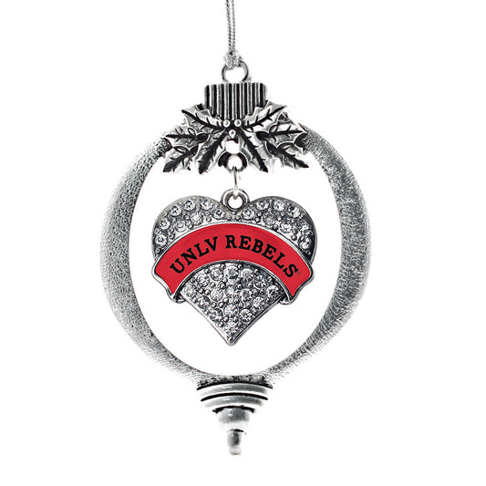 Inspired Silver - Black and White Mija Charm Ornament - Silver Pave Heart  Charm Snowman Ornament with Cubic Zirconia Jewelry