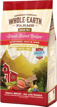 whole earth farms dog food