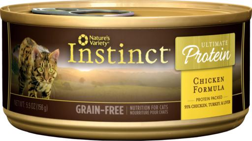 Nature S Variety Instinct Ultimate Protein Chicken Canned Cat Food 12 Pets By Nature