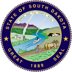 the state seal of south dakota