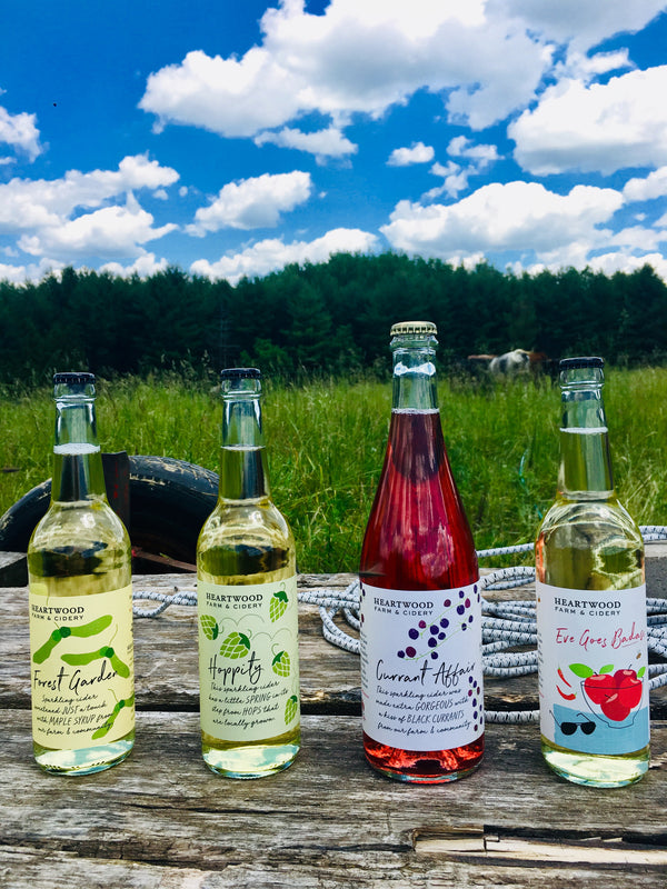 Heartwood Sparkle: Organic Apple - Heartwood Farm & Cidery