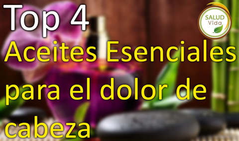 Aceites Esenciales para dolor de cabeza