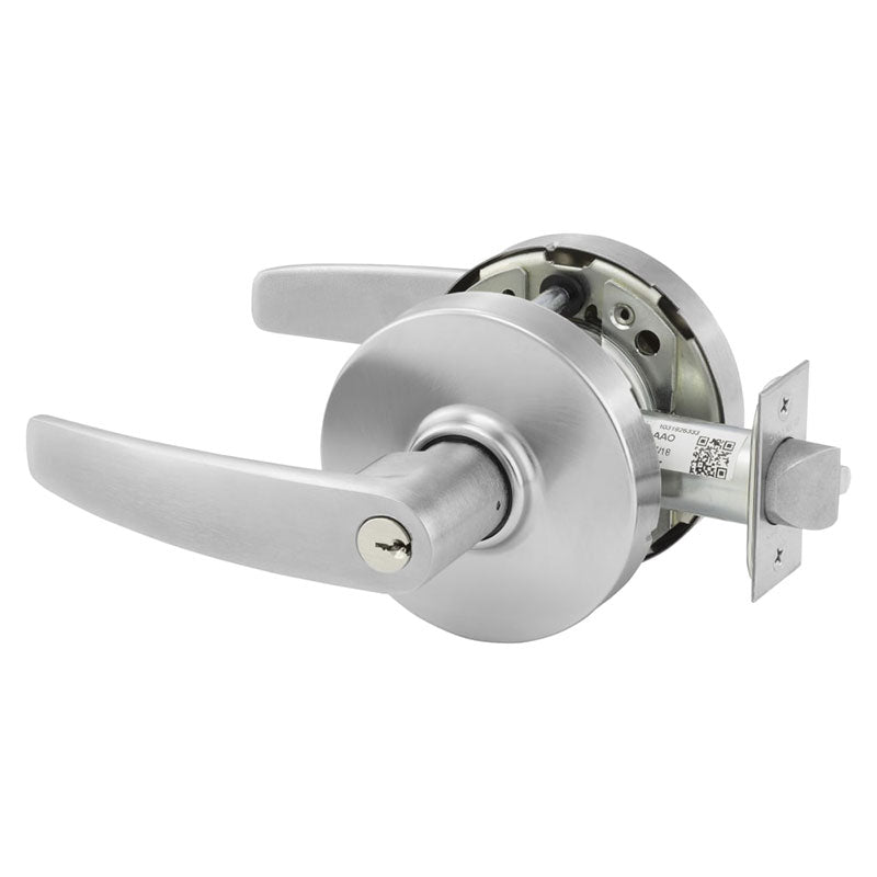 Sargent 10XG44-LB Cylindrical Service Station Function Lever Lockset, LA Keyway, L Rose, B Lever, Grade 1 - Sargent Door Hardware product image