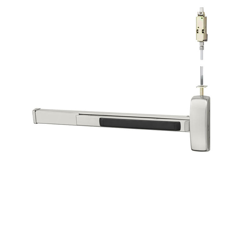 Sargent 12-WD8610F Fire Rated Concealed Vertical Rod Exit Device Exit