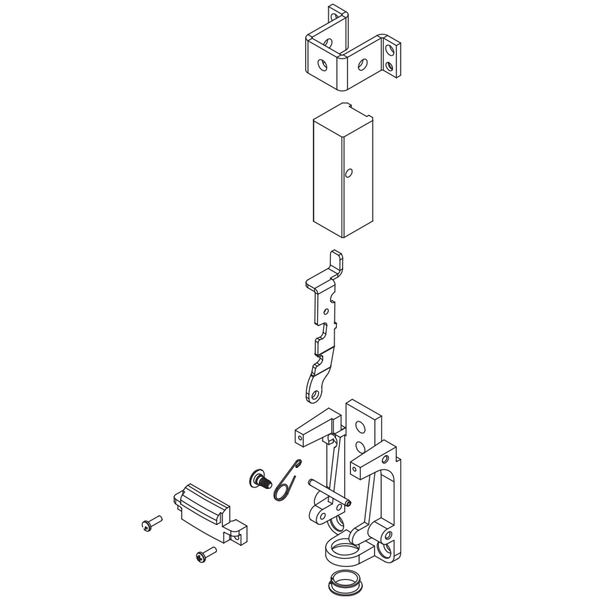 Sargent 68-3993 Top Latch for NB8700 Series Surface Vertical Rod Exit