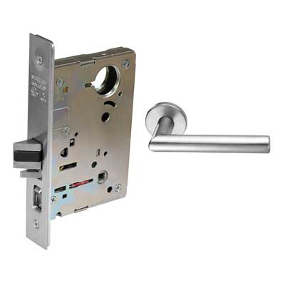 Sargent 8205-LNMD-26D Office or Entry Function Mortise Lock, LA Keyway