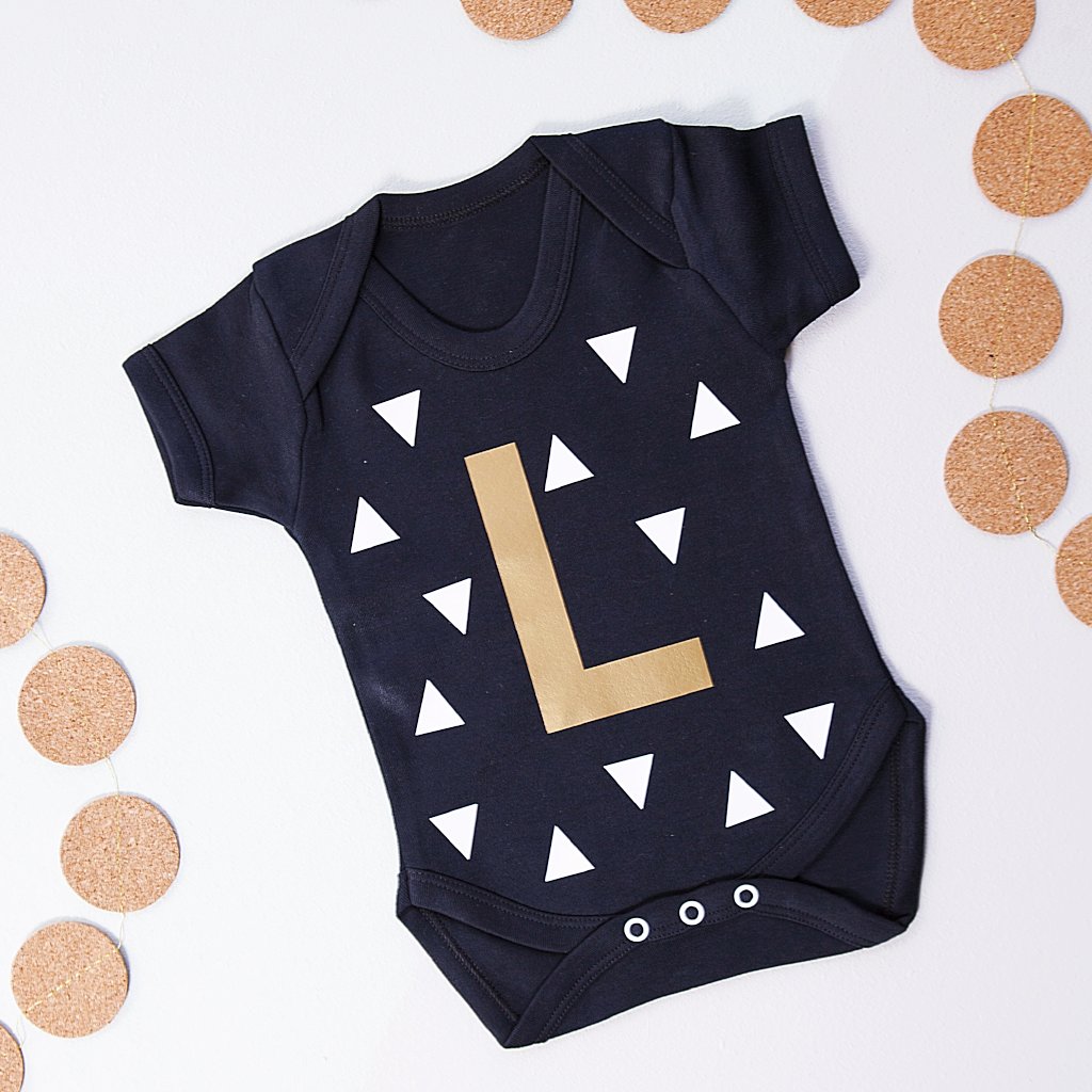 initial babygrow