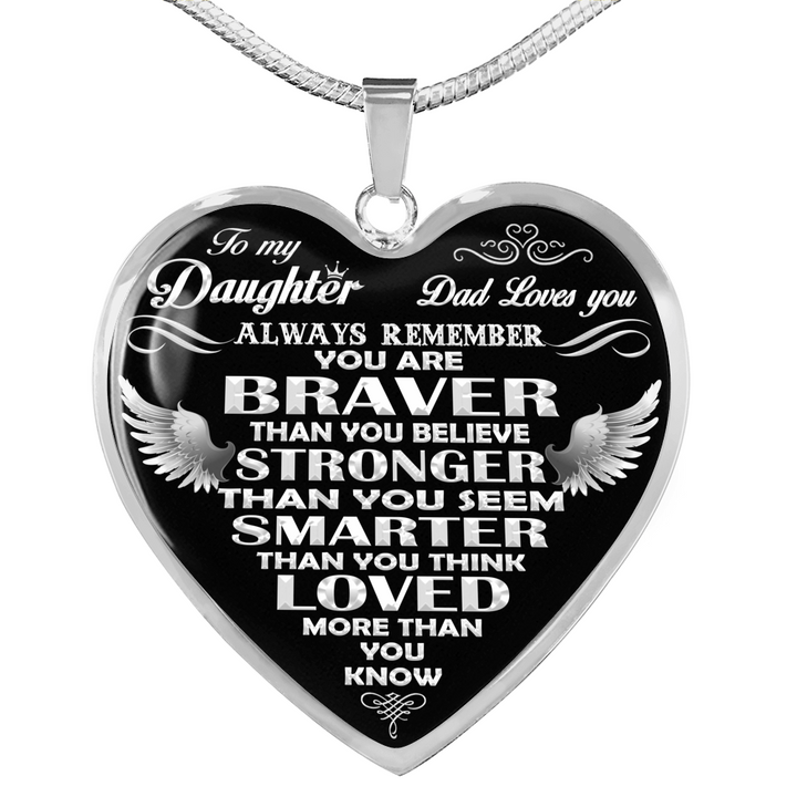 Father Daughter necklace - Father to Daughter necklace - Father Daught ...