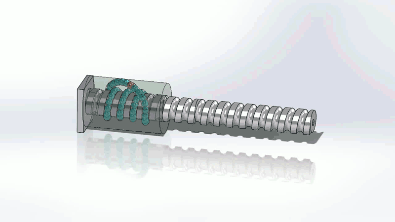 A ball screw actuator