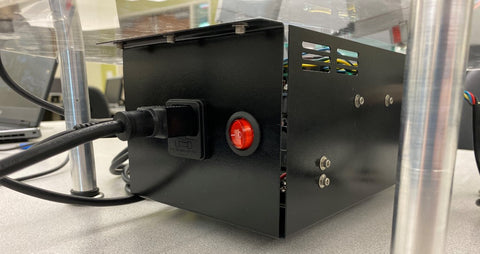 Stewart platform robot control box