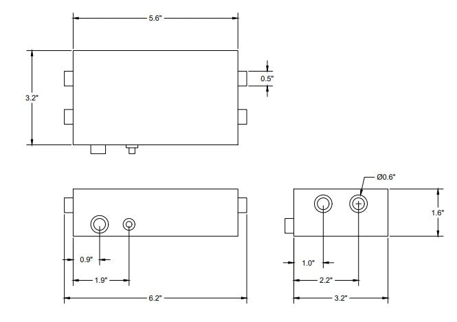 PA-35 dimensional drawings