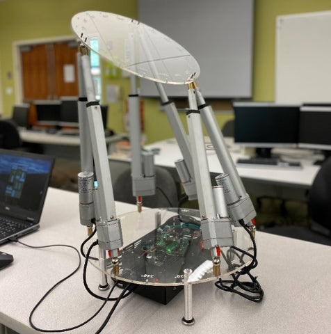 2 Stewart Platform Robot - Cal Poly SLO by Trent Peterson