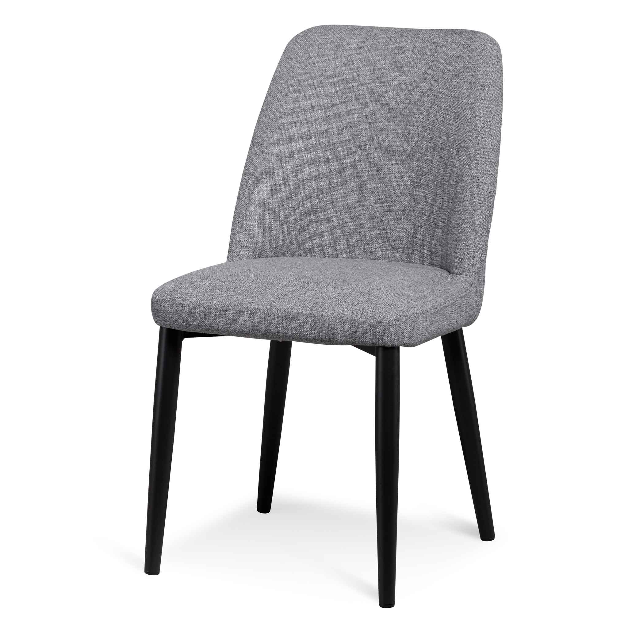 rissa mod gray dining chair