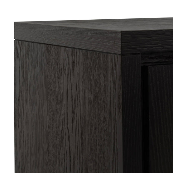 Bonnie 2m Wooden Buffet Unit - Textured Espresso Black | Interior Secrets