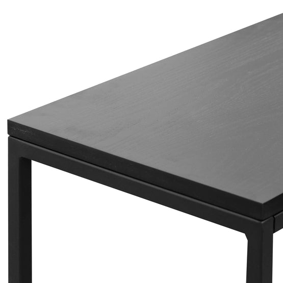 Chelsa 1.6m Console Table - Full Black | Interior Secrets