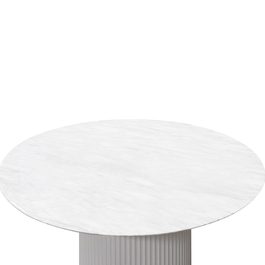 small marble dining table