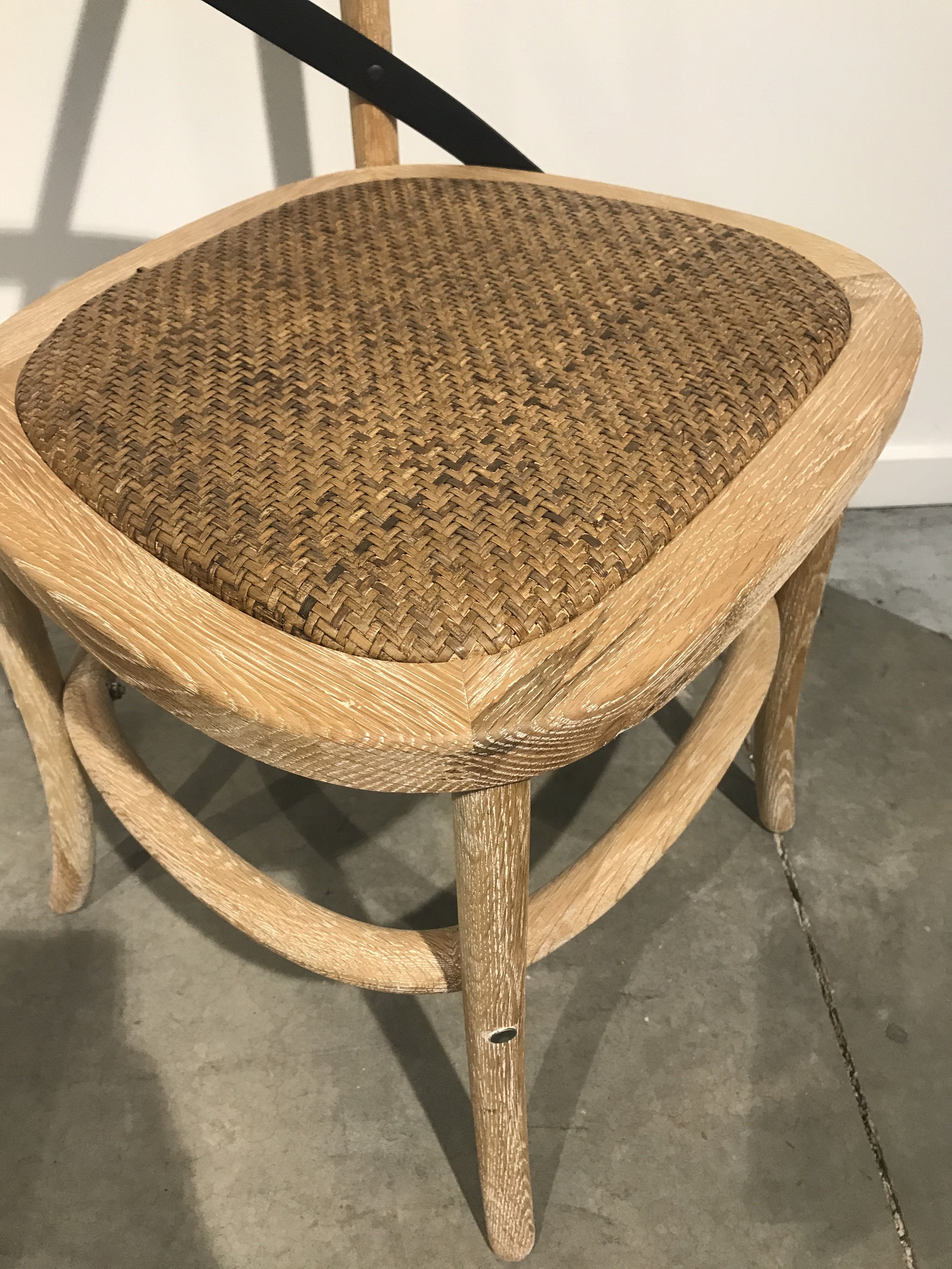 rustler woven dining chair