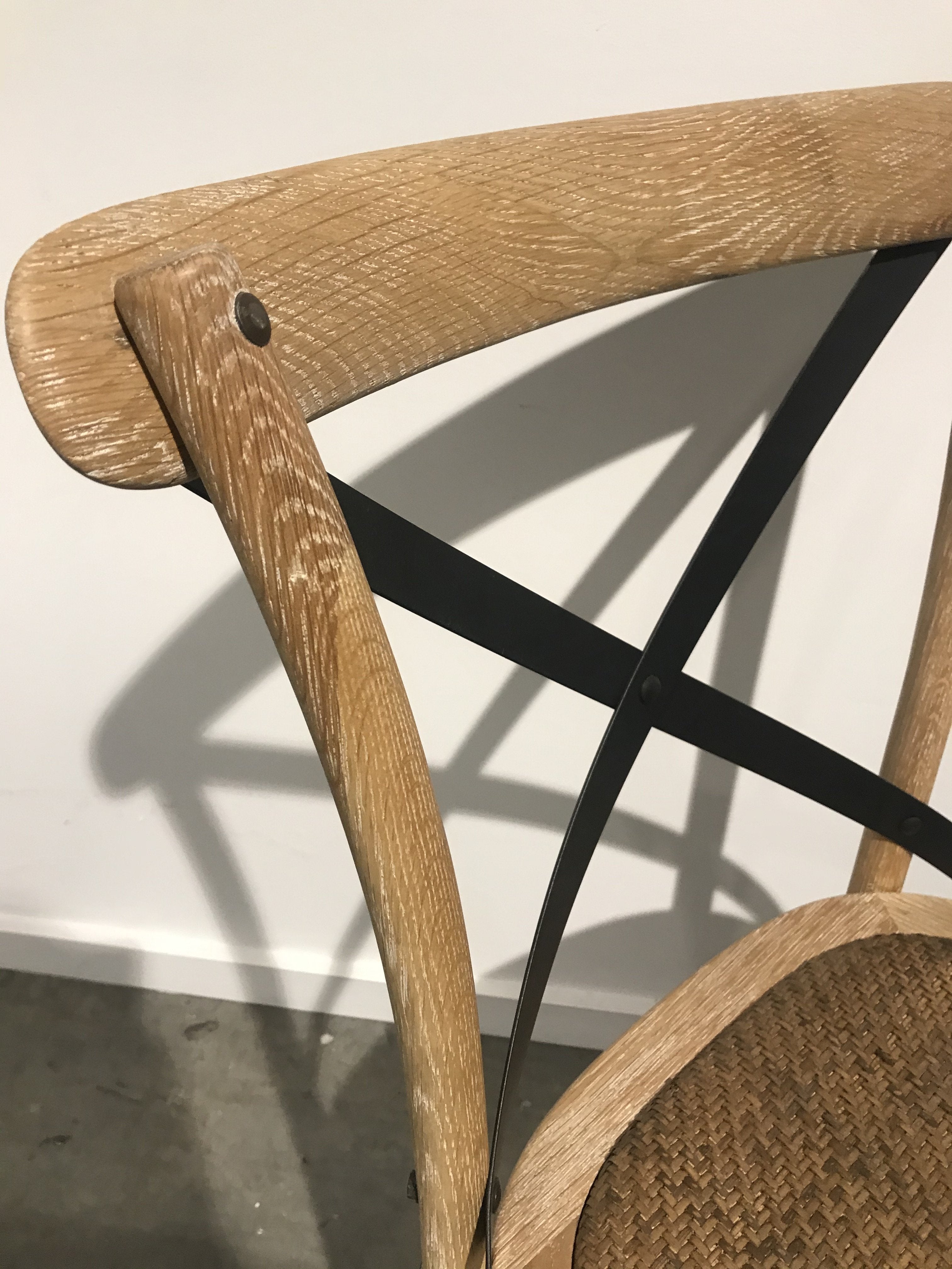 rustler woven dining chair