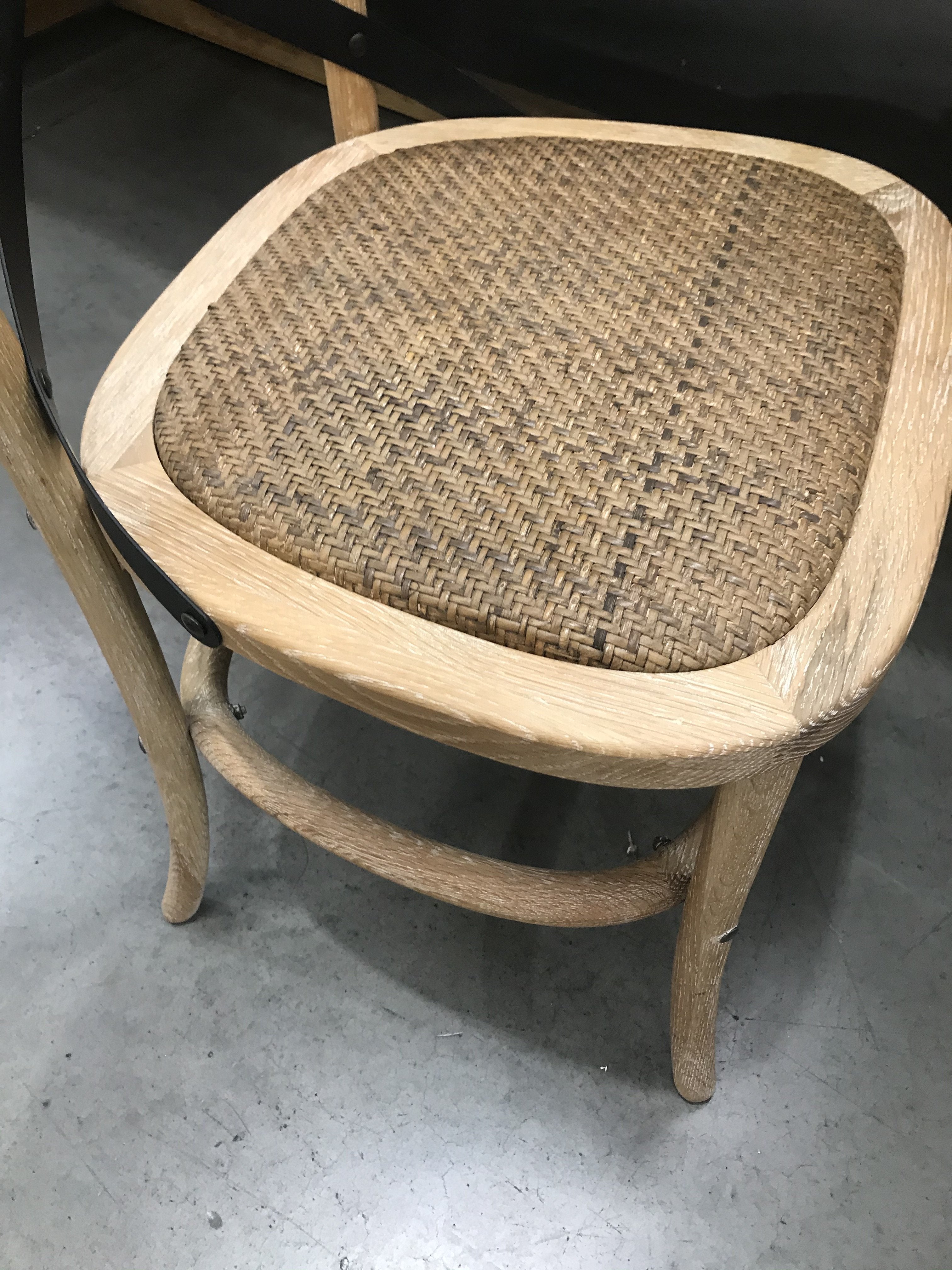 rustler woven dining chair