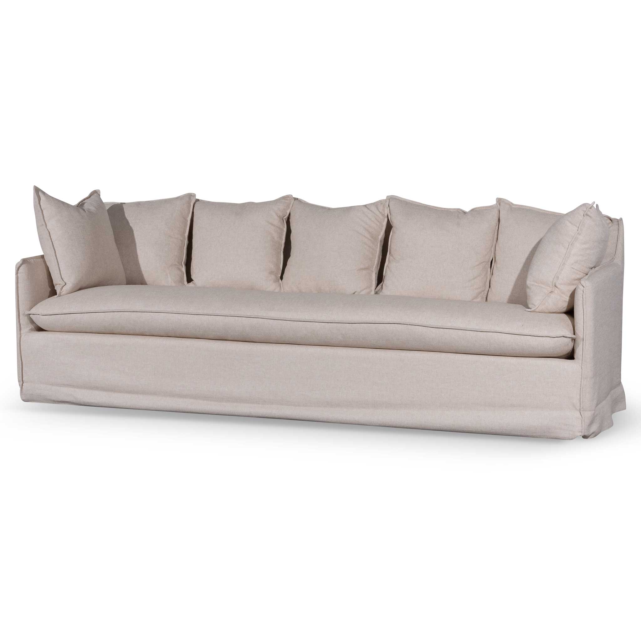 fabric 4 seater sofa