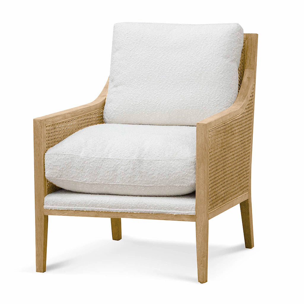 ivory accent chair