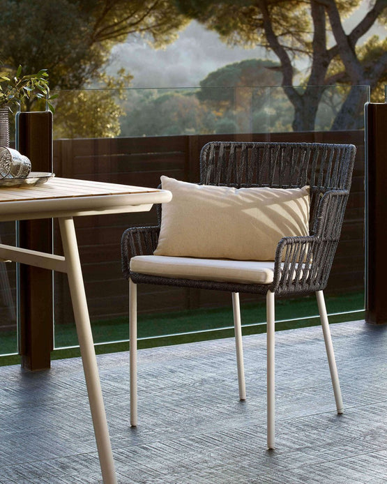 rhye woven dining chairs