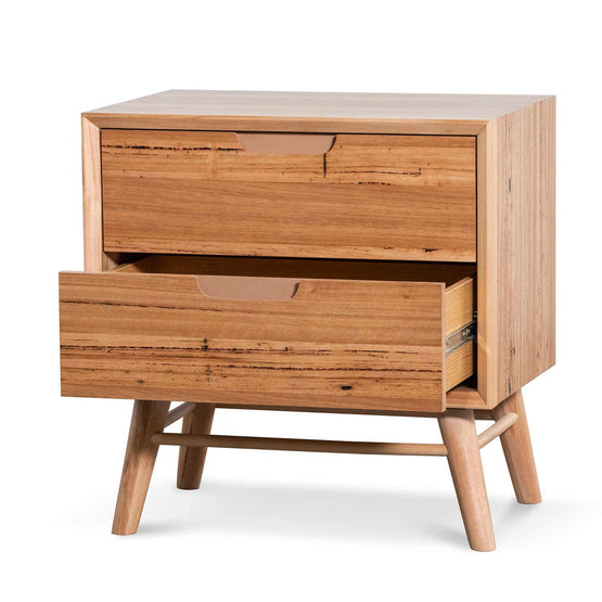 Hetty Bedside Table - Wormy Chestnut | Interior Secrets