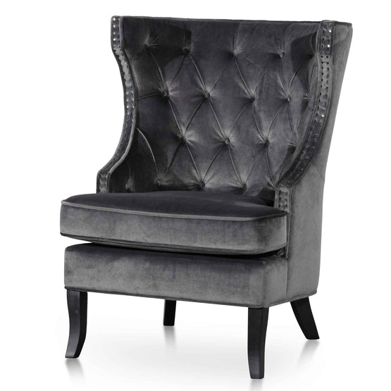 grey wingback