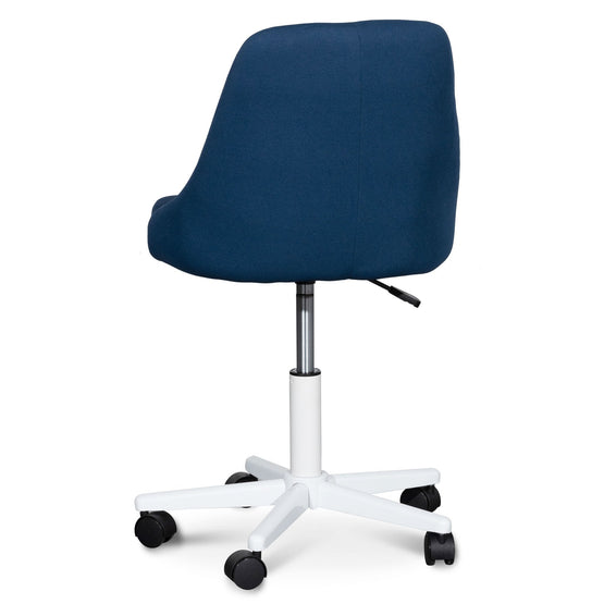 modern blue office chair