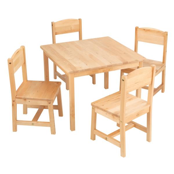 kids timber table