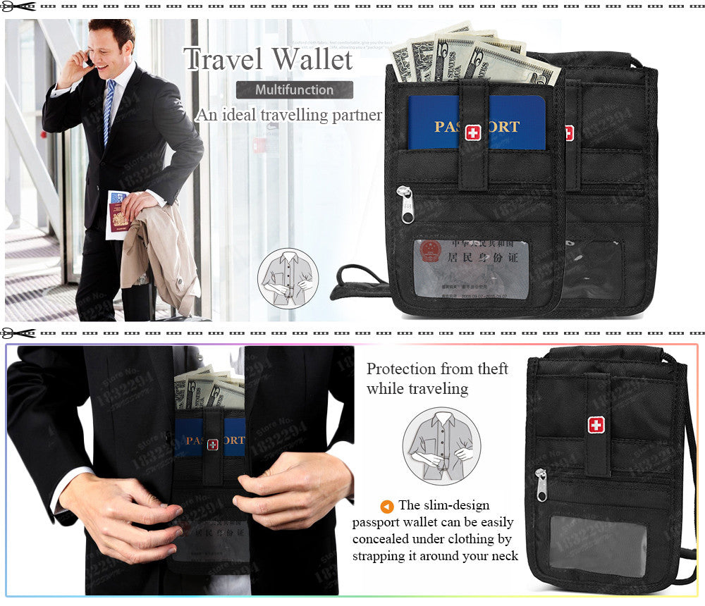 travel wallet anti theft