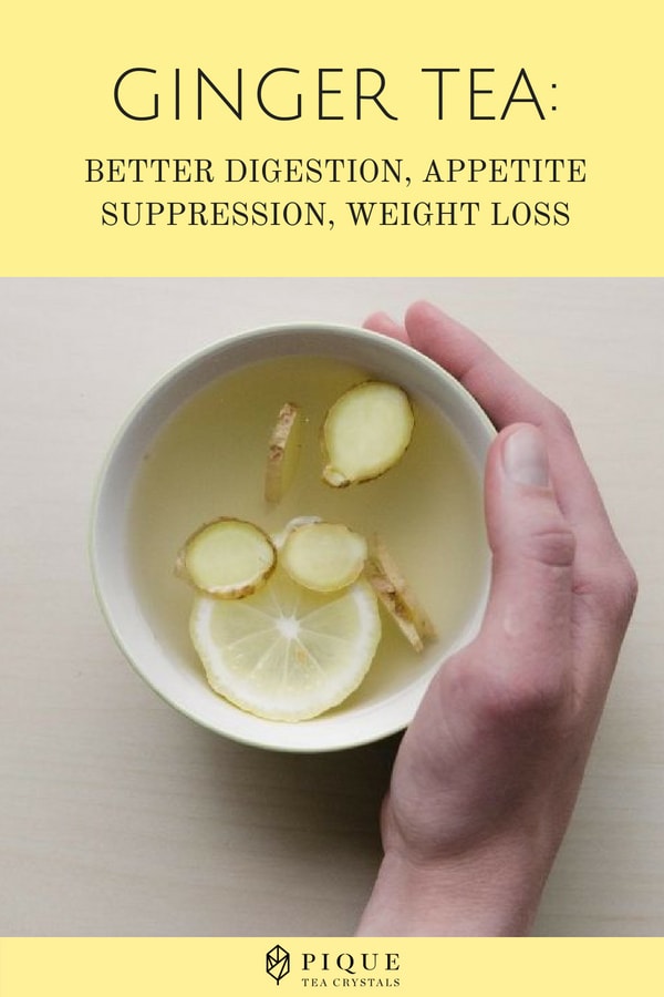 Ginger Tea Benefits: Better Digestion, Appetite Suppression and Weight Loss