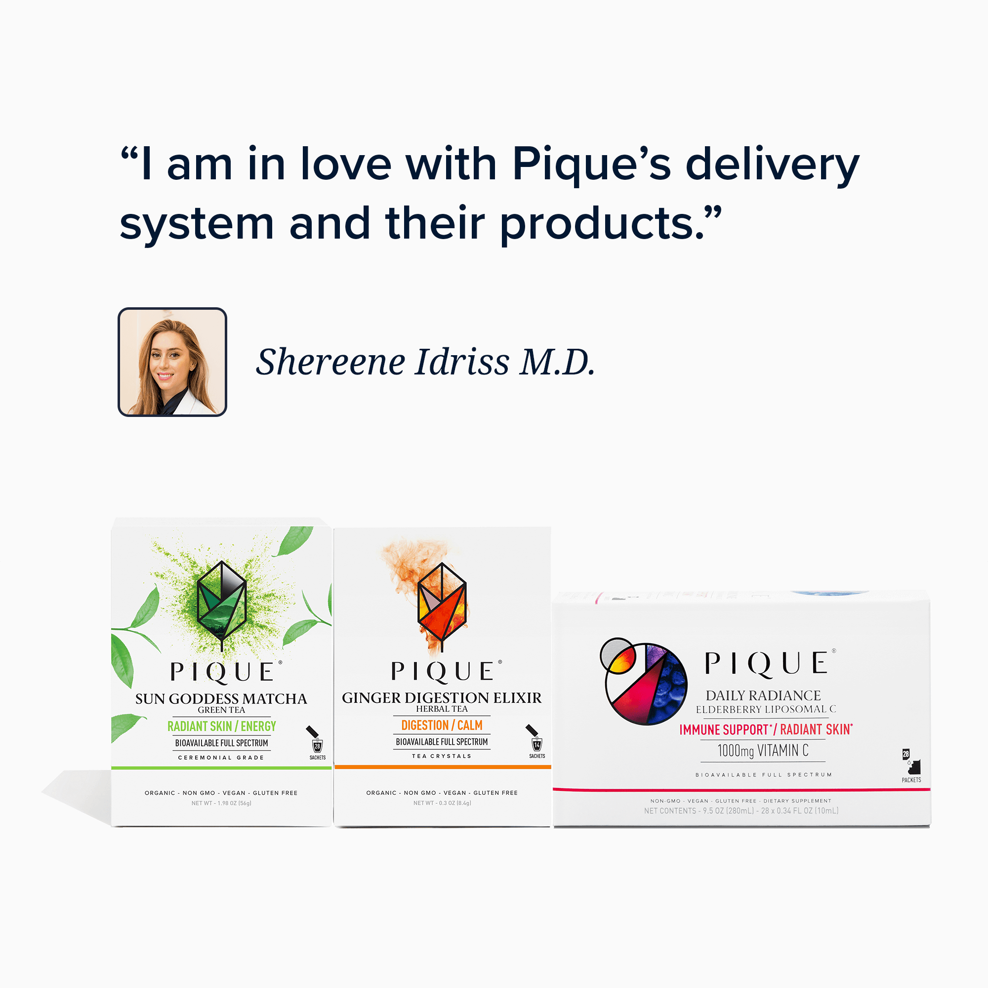 PIQUE | Dr. Idriss PillowtalkDerm Bundle