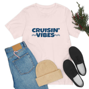 CRUISE VIBES Cruise T-shirt Carnival Royal Caribbean Disney Vacation Shirt Nautical Sail Tee Birthday