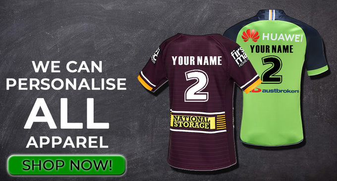 personalised nrl jersey