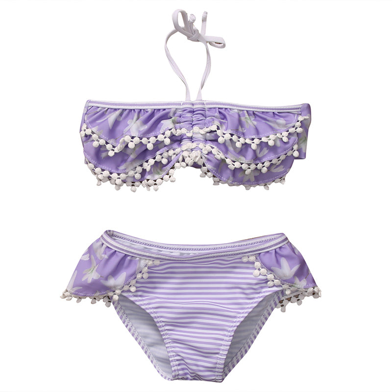 lilac bathing suit