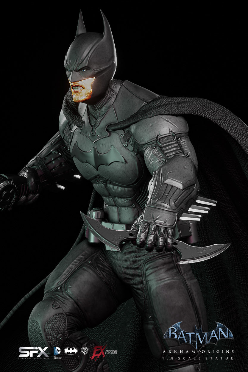 Batman-Arkham Origins Excl Statue - Silver Fox Collectibles